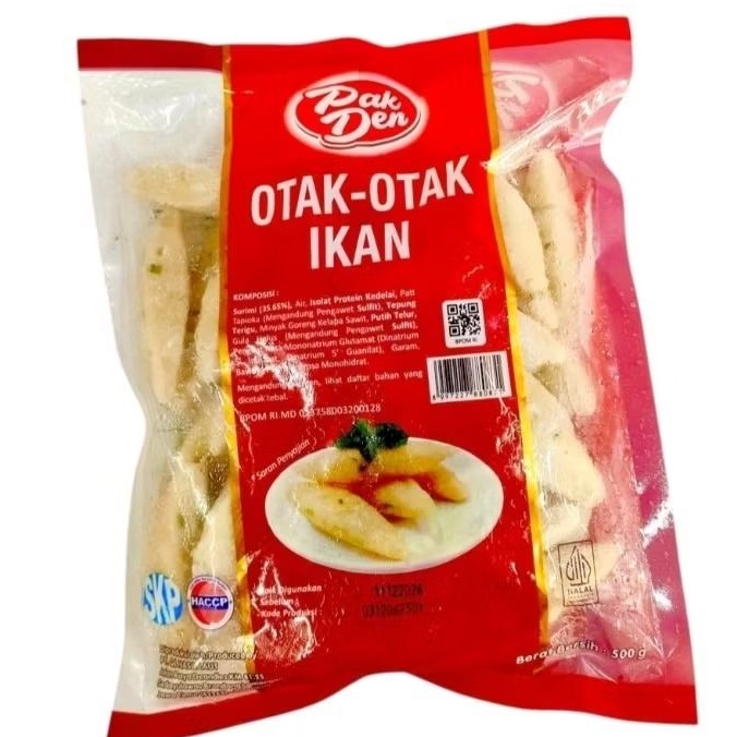 

Pak Den Otak Otak Ikan berat 500gr