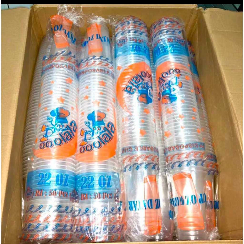 gelas olala 22 oz 8 gr isi 1000 pcs/ 1 dus grosir