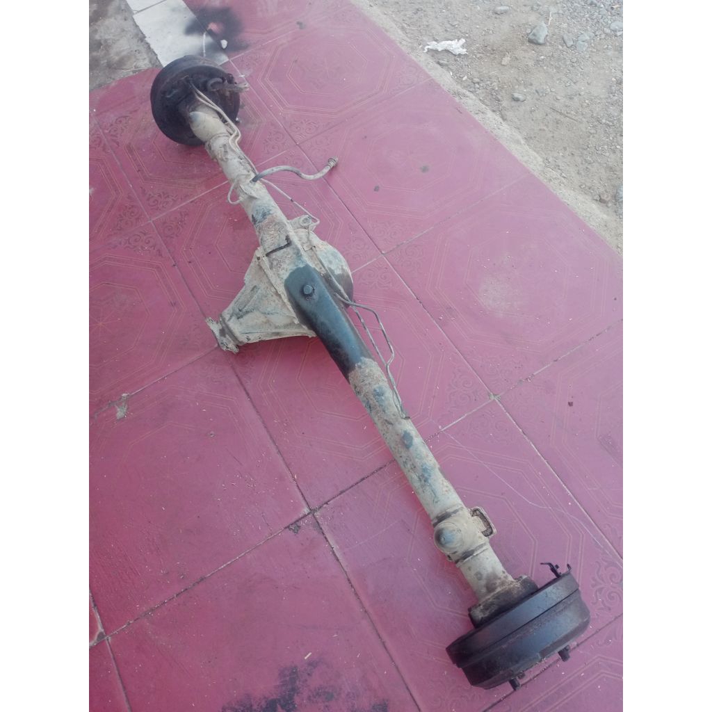 Srumbung + gardan set Zebra jumbo tapak besar copotan terawat istimewa