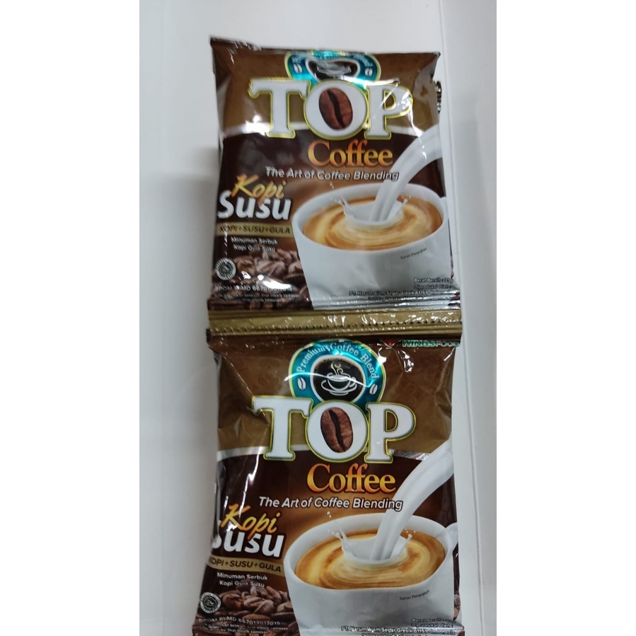 

TOP COFFEE KOPI SUSU GULA RENTENG 31 GR