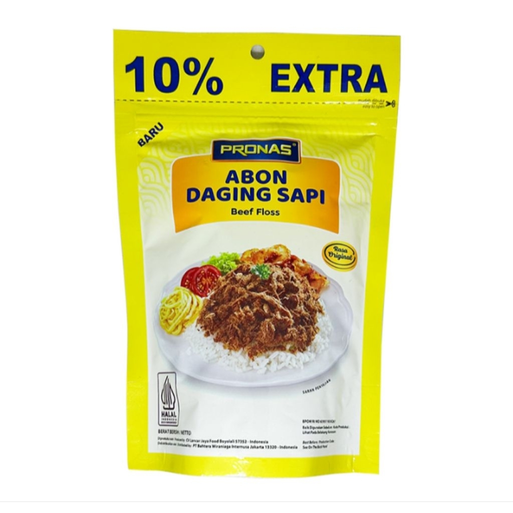 

Pronas Abon Daging Sapi Original 100g