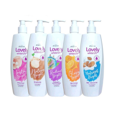 Lotion emeron lovely white / hand body emeron lovely 500ml