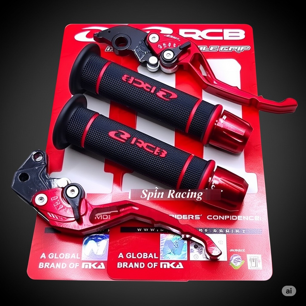 PART - {} RCB HG55 HANDGRIP RCB HG55 ORIGINAL PAKET 3IN1 HANDGRIP RCB HG55+ HANDLE CNC + JALU STANG