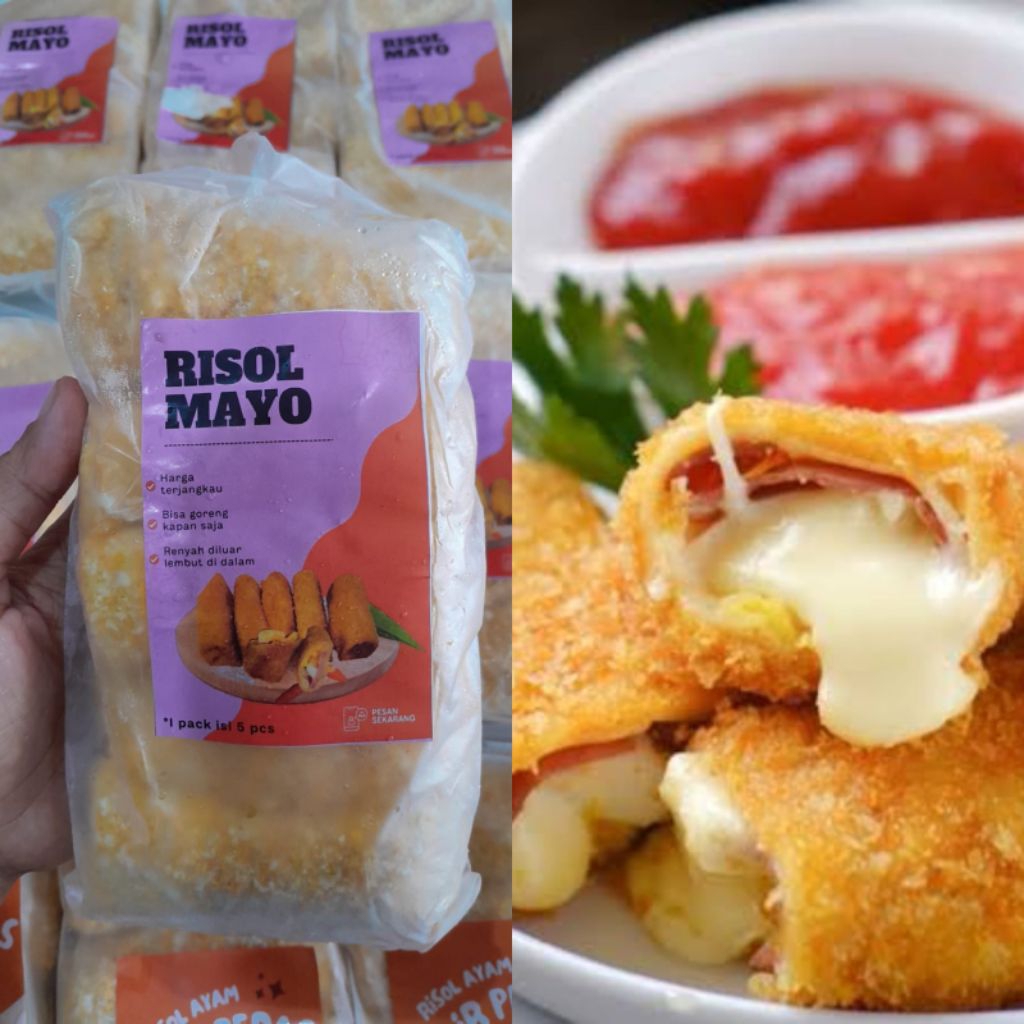 

Risol mayo beef dan telur