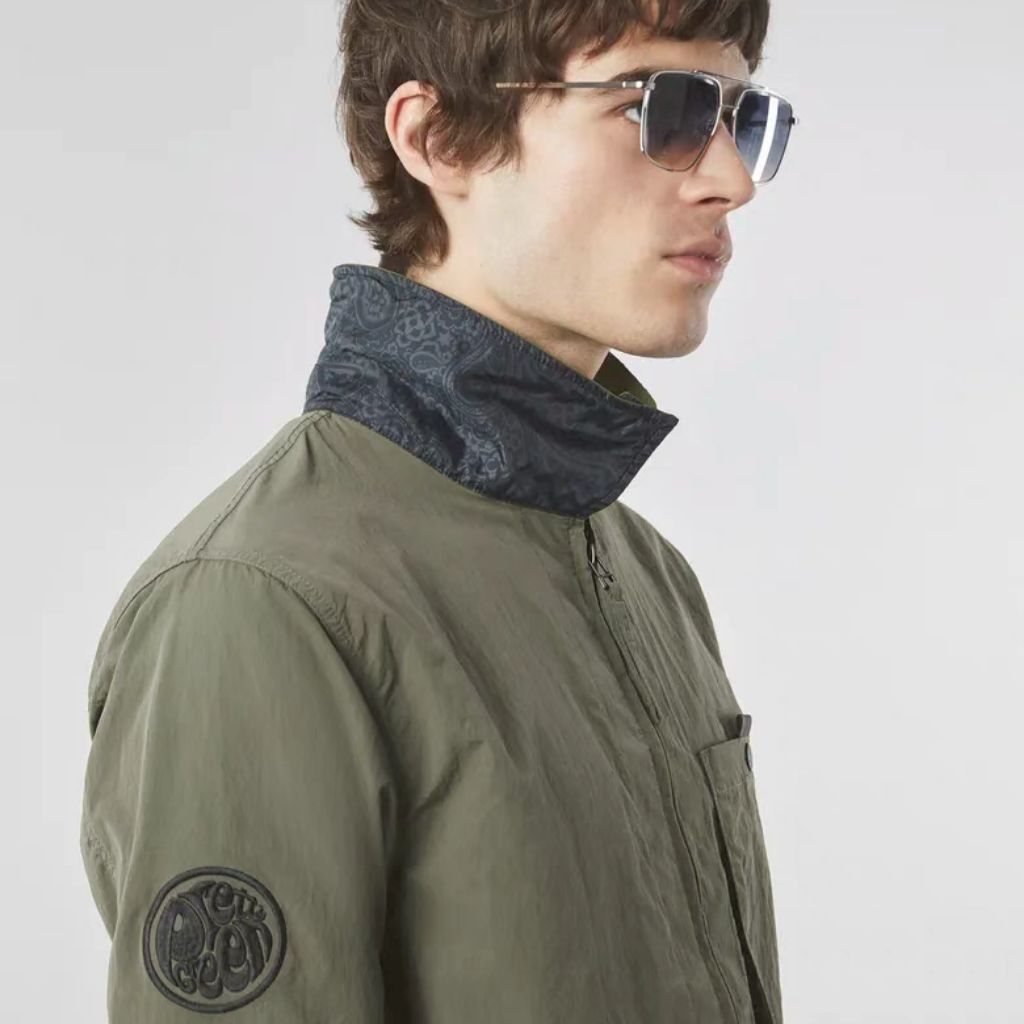 pretty green Heaton Overshirt