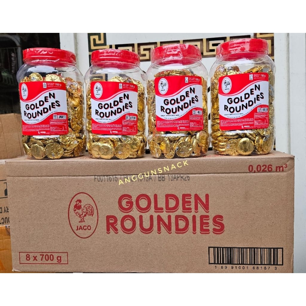 

coklat coin premium golden roundis / coklat coin / coklat premium