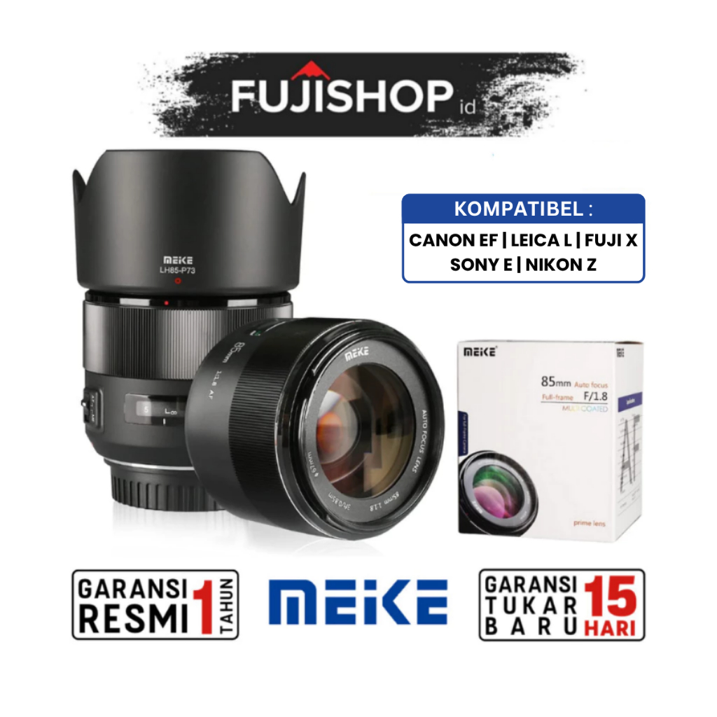 Meike AF 85mm F1.8 Full Frame Auto Focus / Lensa Meike 85mm F1.8