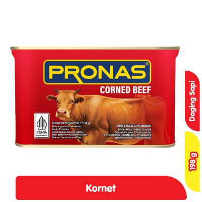 

PRONAS Kornet Daging Sapi Kaleng 198 g