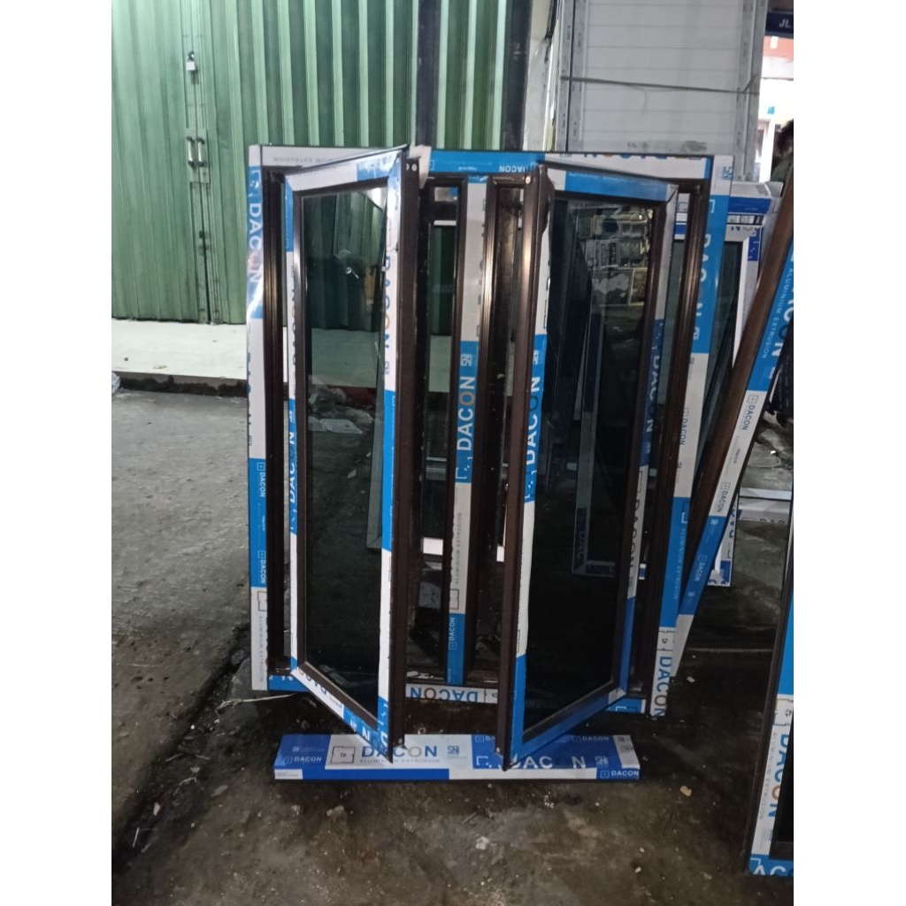 KUSEN JENDELA ALUMINIUM GANDENG 2 UKURAN T100cm x L80cm SUDAH LENGKAP GRATIS BUBBLE WRAP+PACKING KAY