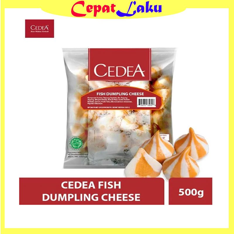

CEDEA FISH DUMPLING CHEESE 500gr Frozen Food