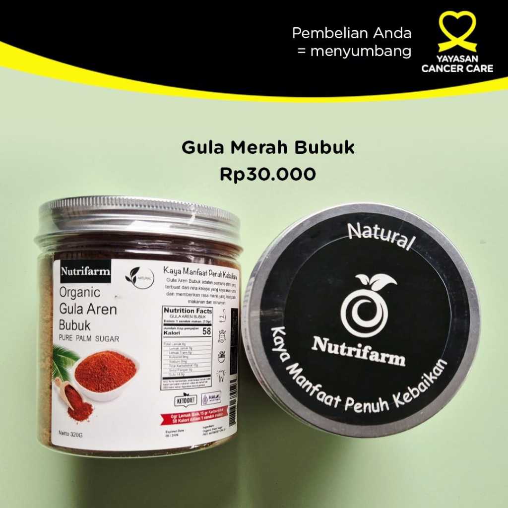 

Nutrifarm Gula Aren Bubuk Gula Merah Palm Sugar Powder