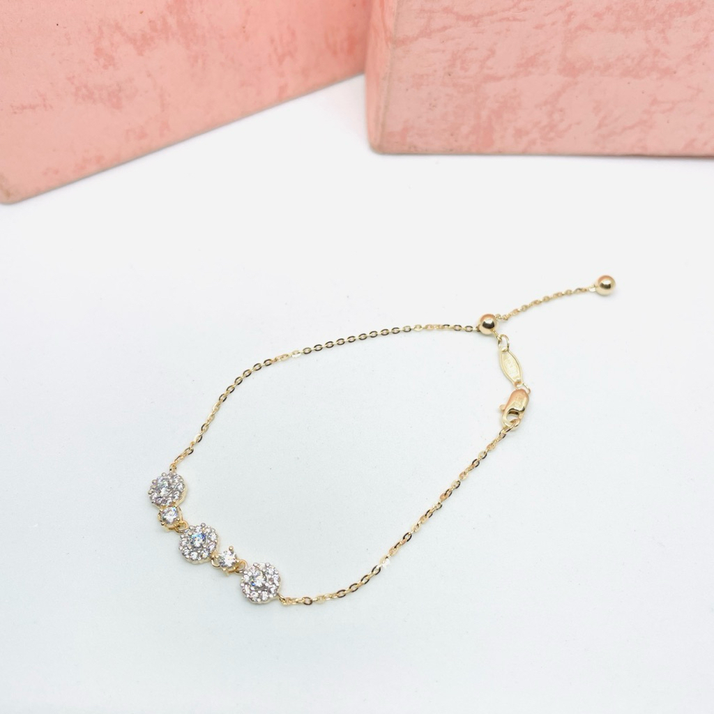 Gelang Emas Asli kadar 300/6k muda serut mp