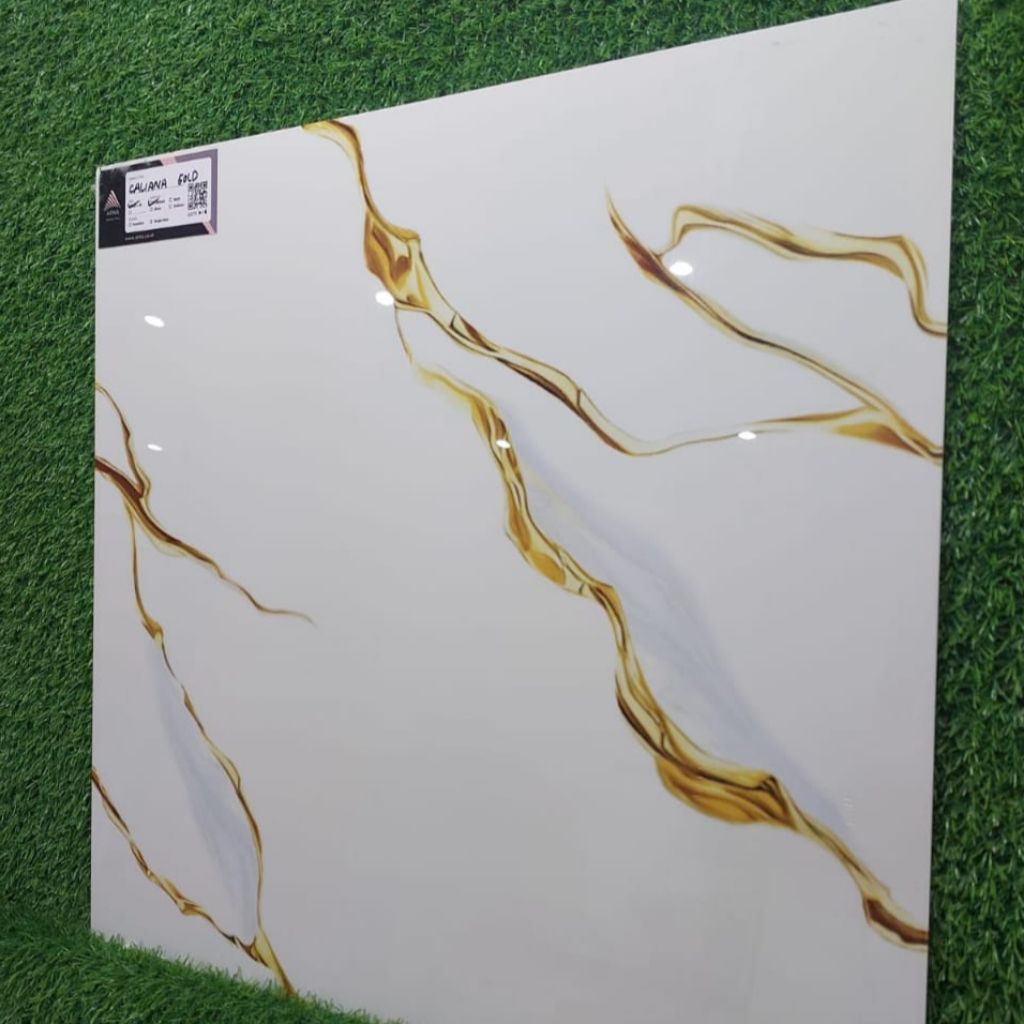 Granite Lantai 60x60 Caliana Gold | Arna | Glossy