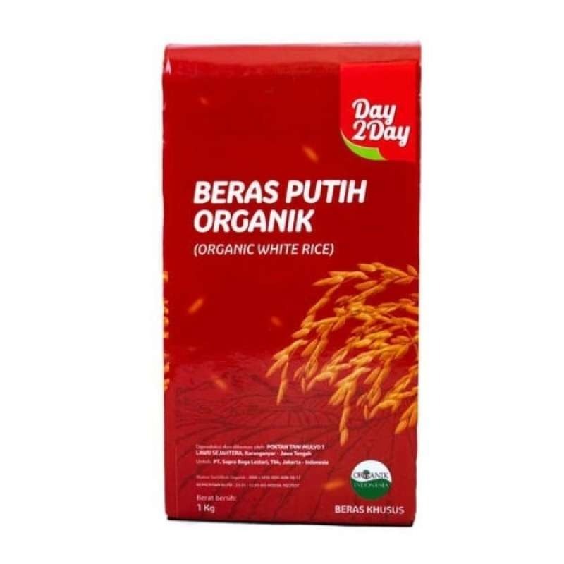 

[oddsolshop] pekanbaru/Day 2 Day Beras Putih Organik 1KG Oganic White Rice Bahan Nasi Putih