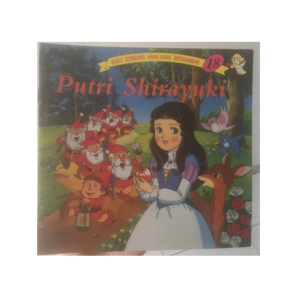Preloved Buku Cerita Seri Dongeng Anak-anak Bergambar Shogo Hirata Putri Shirayuki - Putri Salju - S