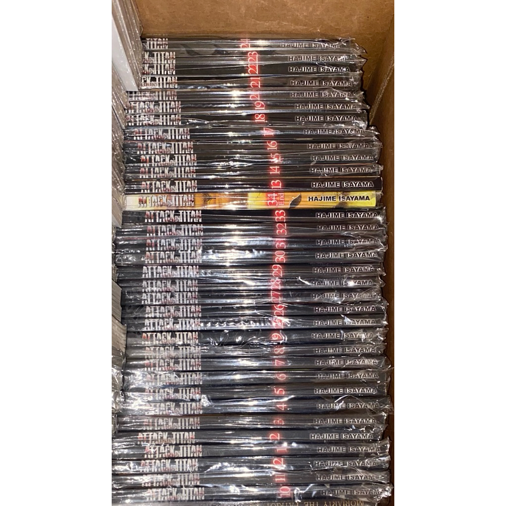 Komik Attack on Titan full set 1 - 34