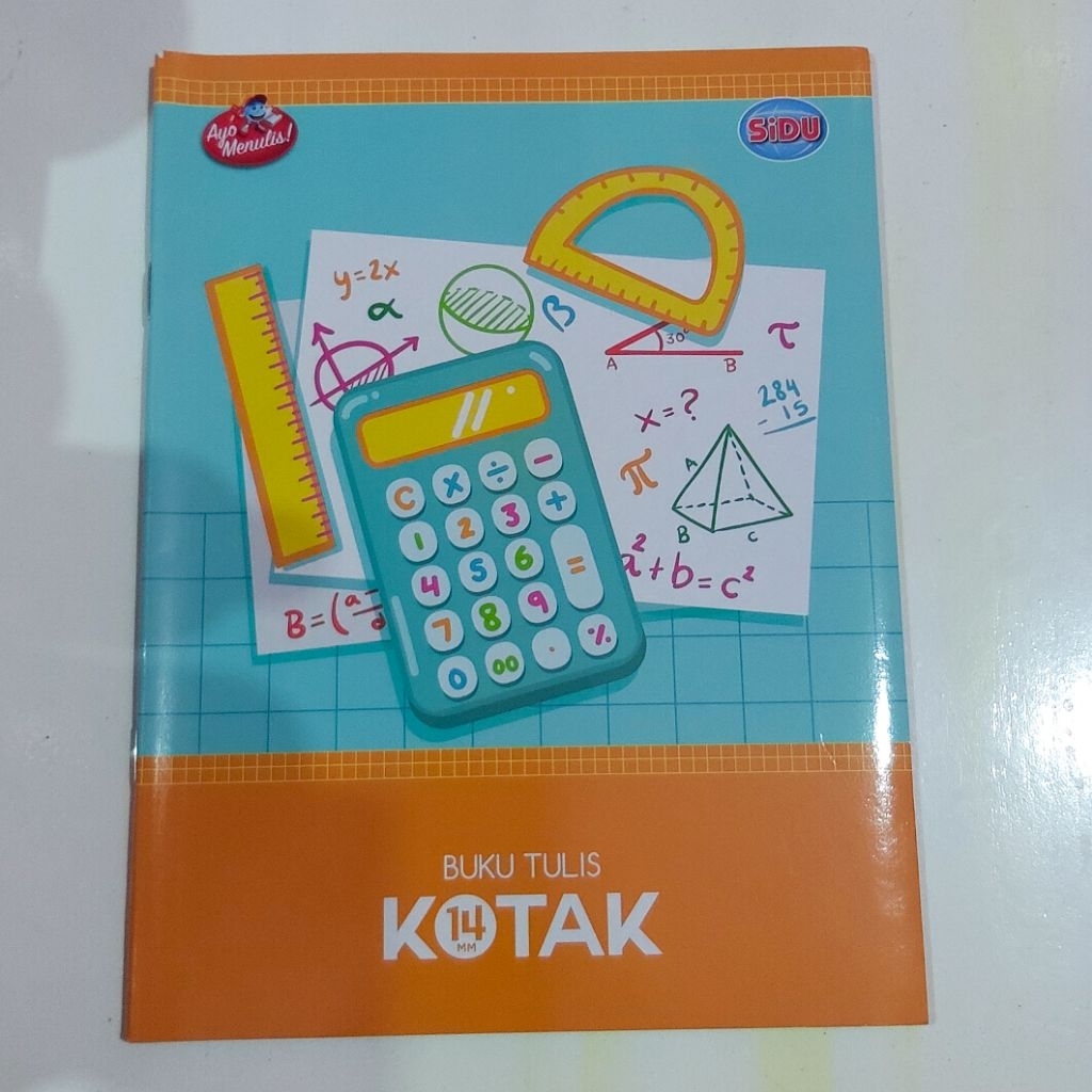 

Buku tulis kotak besar SIDU isi 38 lembar (PCS)