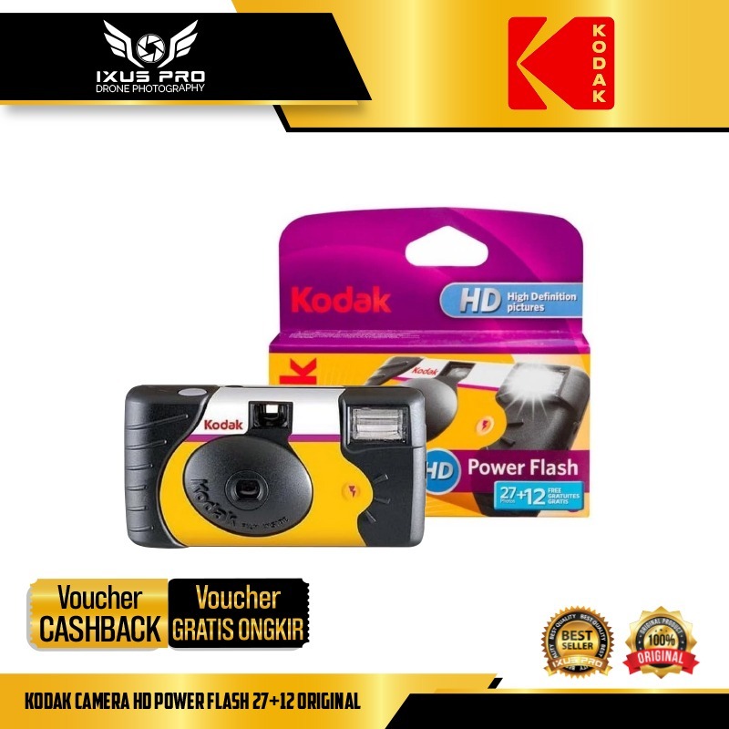 Kodak Camera HD Power Flash 27+12 Original / Kodak HD Power Flash
