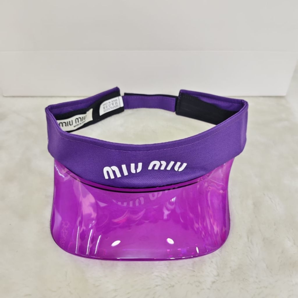 Topi Visor Golf Olahraga Lari Pagi Senam Aerobic Miu2 - uim  Ready banyak warna