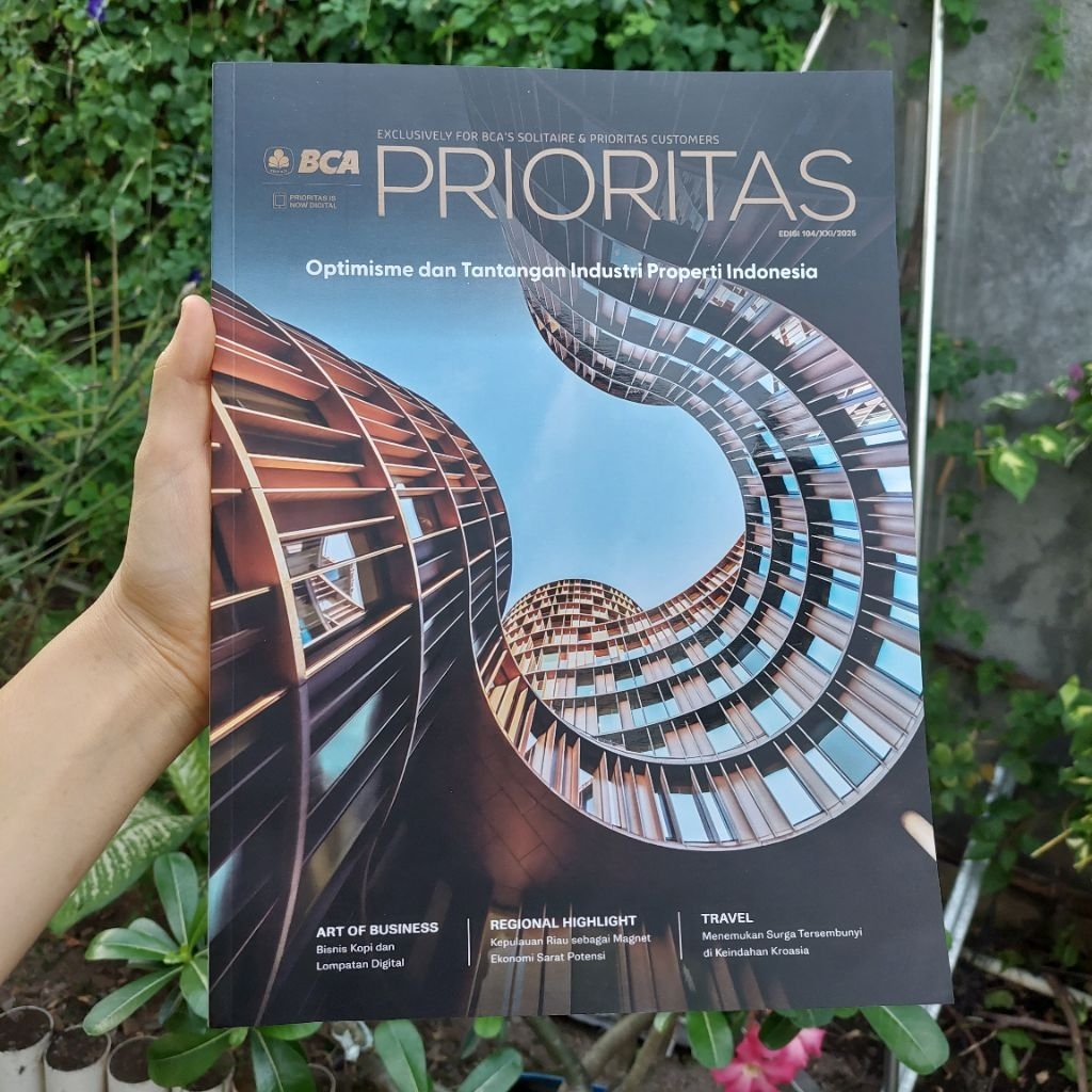 Bank BCA PRIORITAS MAGAZINE Edisi 104/XXI/2025 Majalah Eksklusif