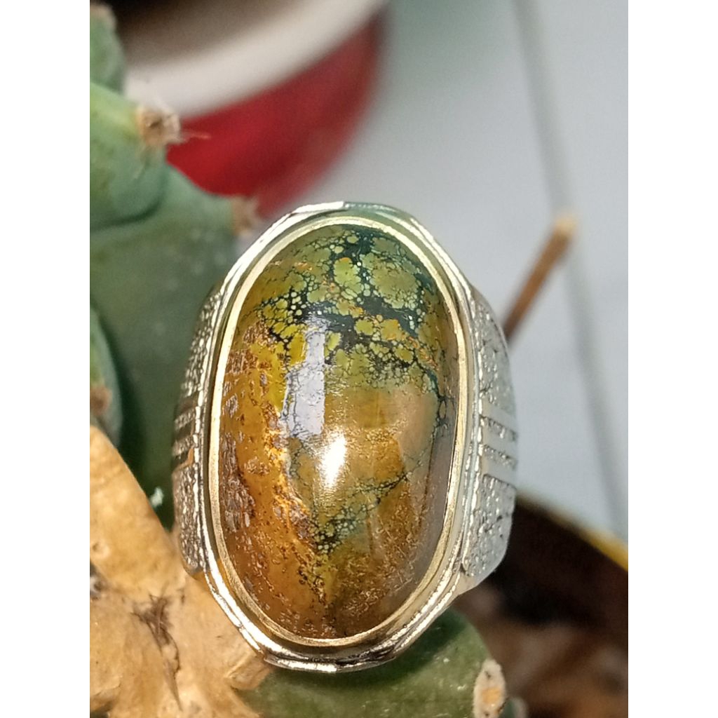 Natural Pirus motif cantik langka