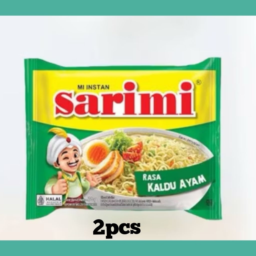 

sarimi isi 2 rasa kaldu ayam kuah