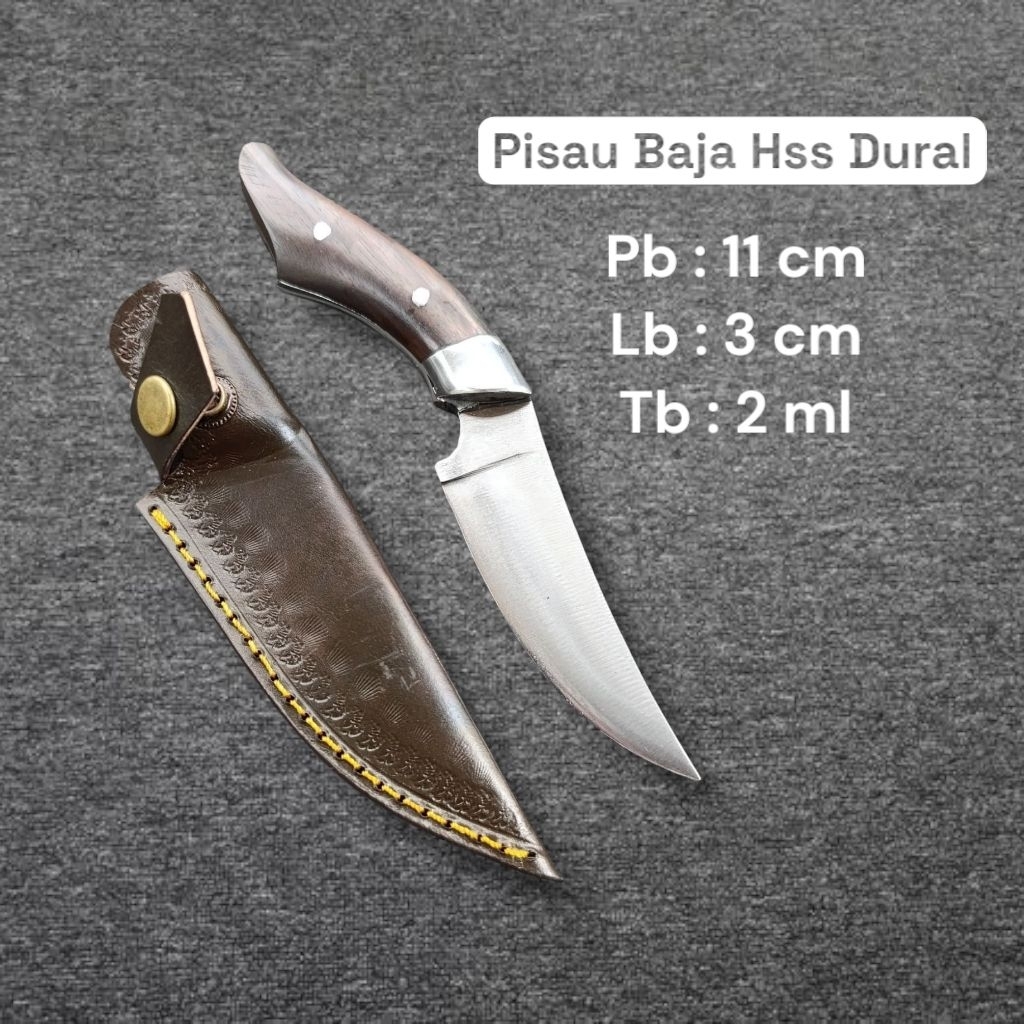 Pisau Baja Hss Dural Pb 11cm Fulltank Dural