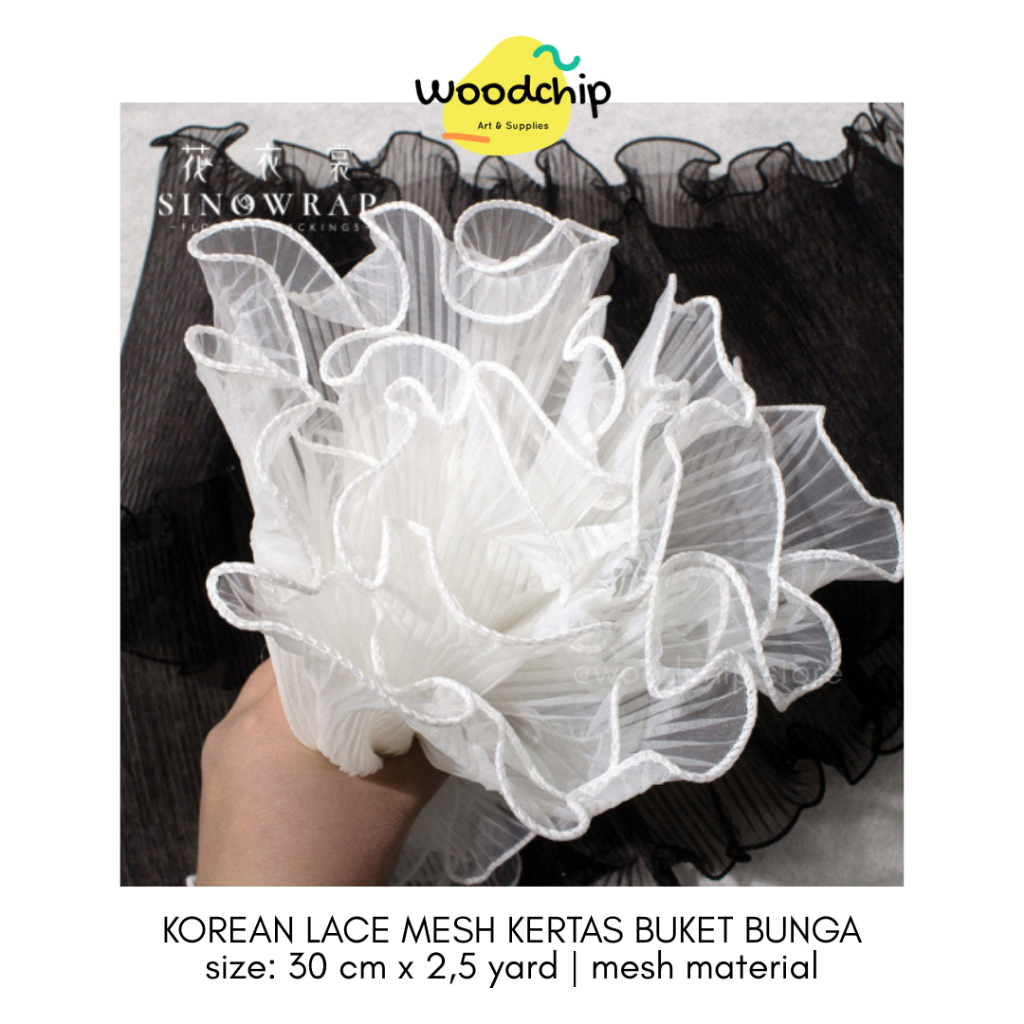 

KOREAN LACE MESH | MESH BOUQUET RENDA KERTAS BUKET BUNGA BOUQUET KERTAS KADO WRAPPING PAPER