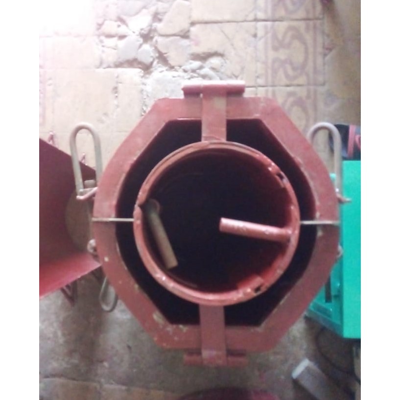 Cetakan Beton Buis diameter 20x100 belahan/sigaran merk Rajawali