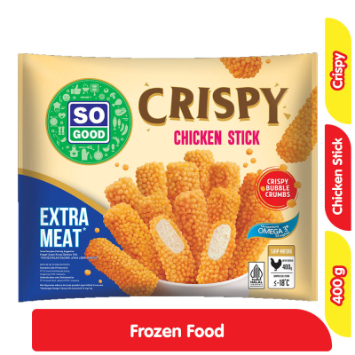 

So Good Crispy Chicken Stick Sangat Enak Stik Ayam Krispi 400 g