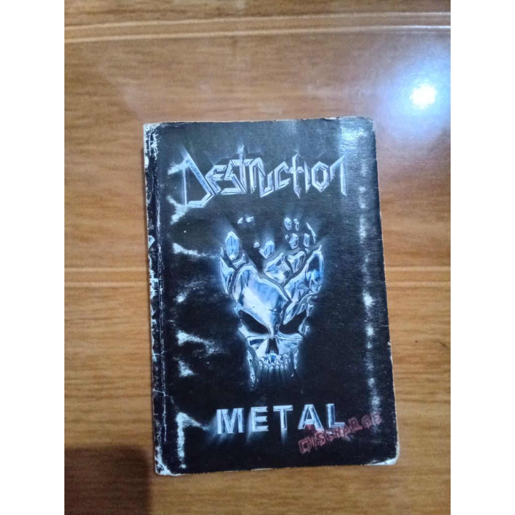 hanya cover kaset destruction - metal discharge | tanpa kaset