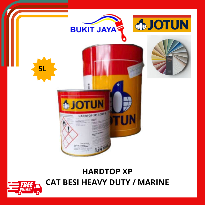 JOTUN HARDTOP XP CAT BESI HEAVY DUTY/ MARINE 5KG