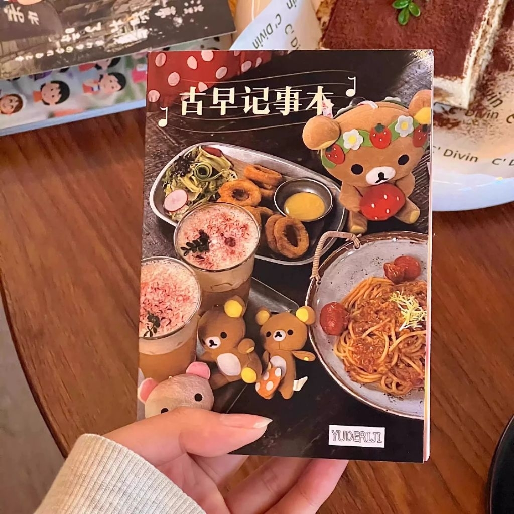 

[WindHeart] 30 lembar sticker book Cute Bear Japanese Old Cute Hand Book DIY Decoration Collage juminocore series 22581