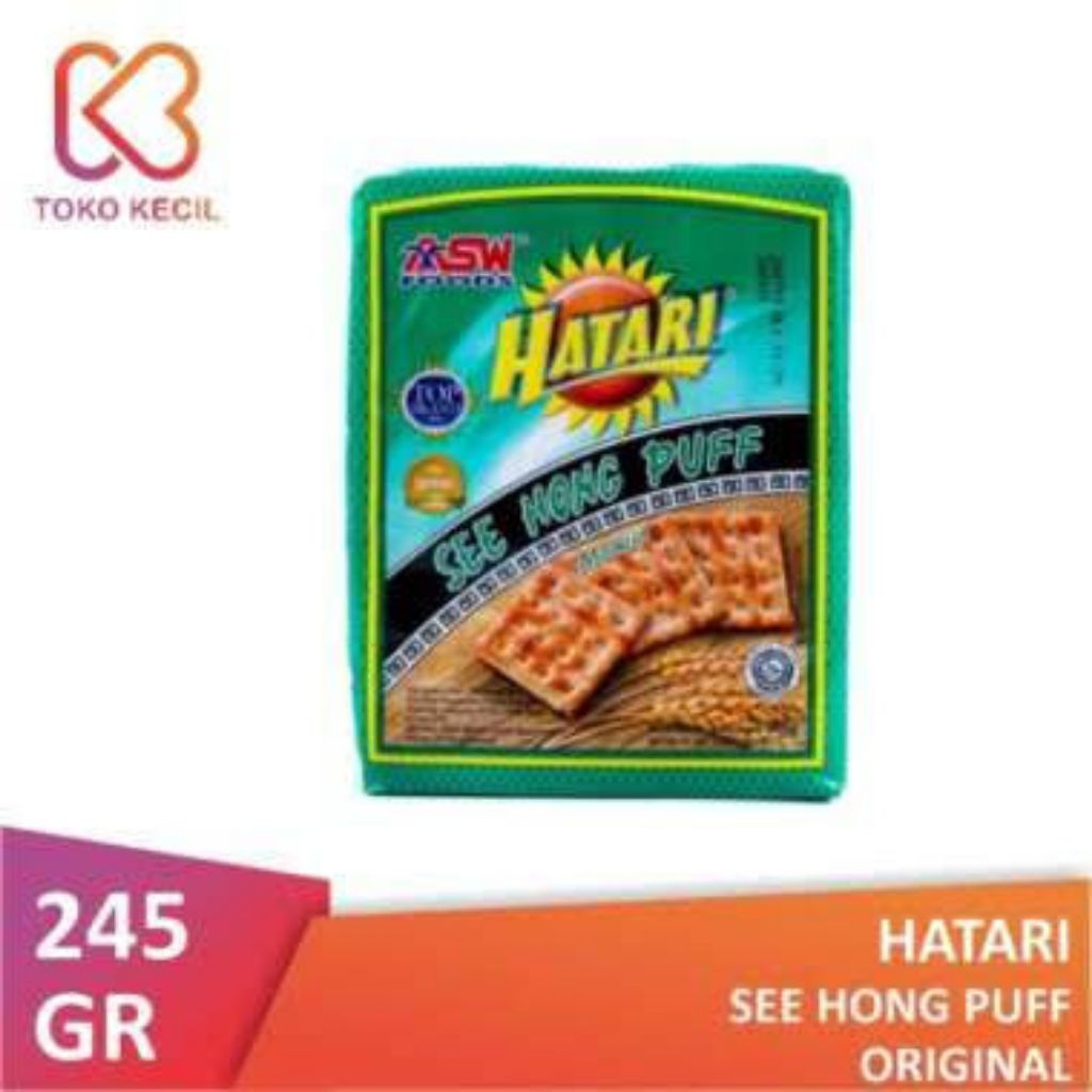 

Hatari Biskuit See Hong Puff malkist 245g