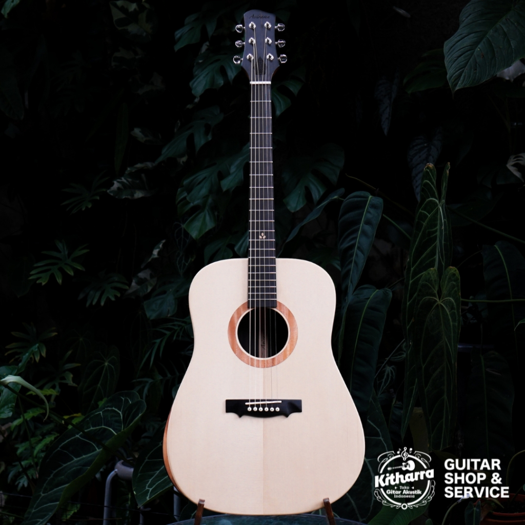Gitar Akustik Avirama Dreadnought Bevel Cut All Solid