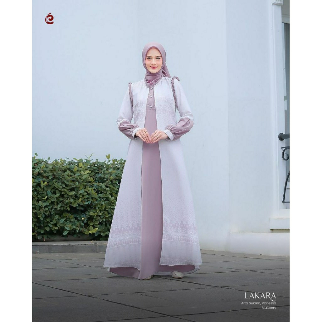 Gamis Keke Lakara Series/Busana Muslim Keke Terbaru/Gamis Keke Terbaru/Dress Keke Murah