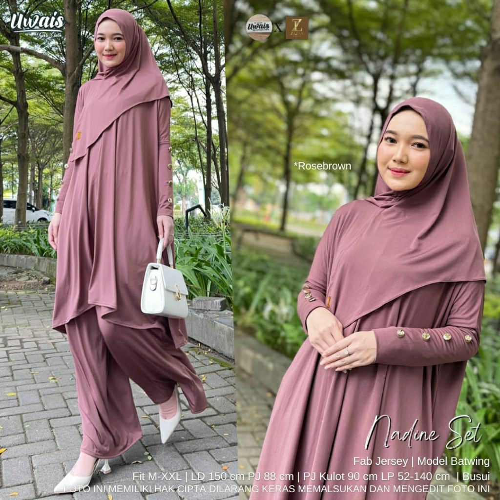 (COD) NADINE SET ORIGINAL UWAIS