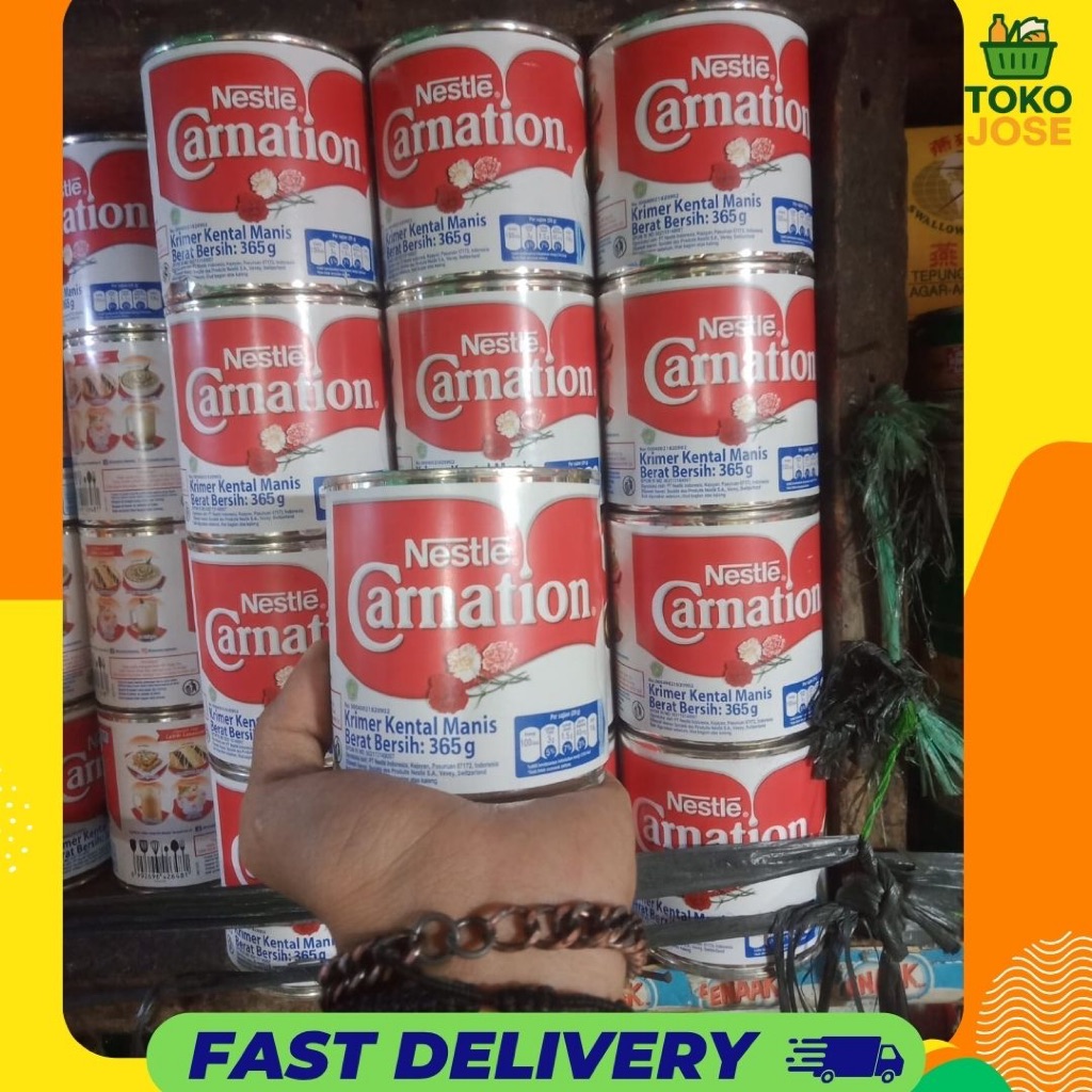 

CARNATION SUSU KENTAL MANIS 365gr (1 KALENG)