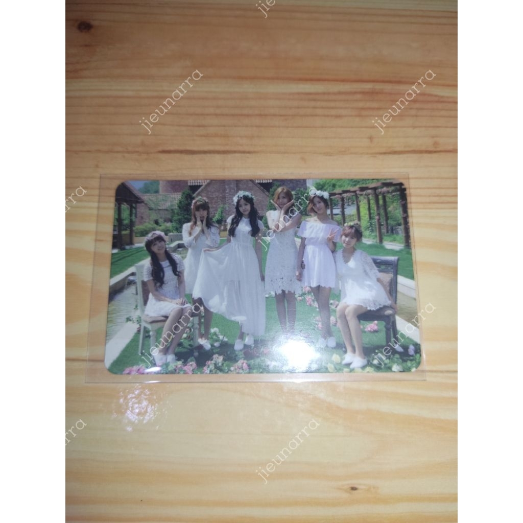 Apink Official Photocard - PC Park Chorong Yoon Bomi Jeong Eunji Son Naeun Kim Namjoo Oh Hayoung