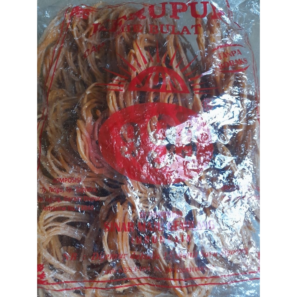 

Kerupuk mie bulat 1 kg