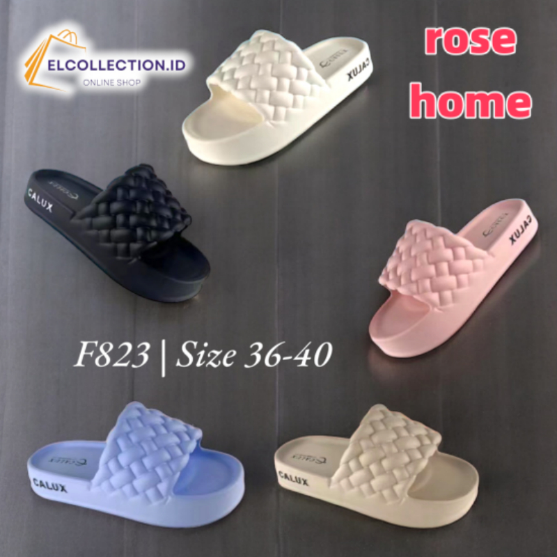 Dibuat di Jerman-Rose Home-Sandal Jelly Wanita Teknologi Jerman - Sandal wanita sol busa super lembu