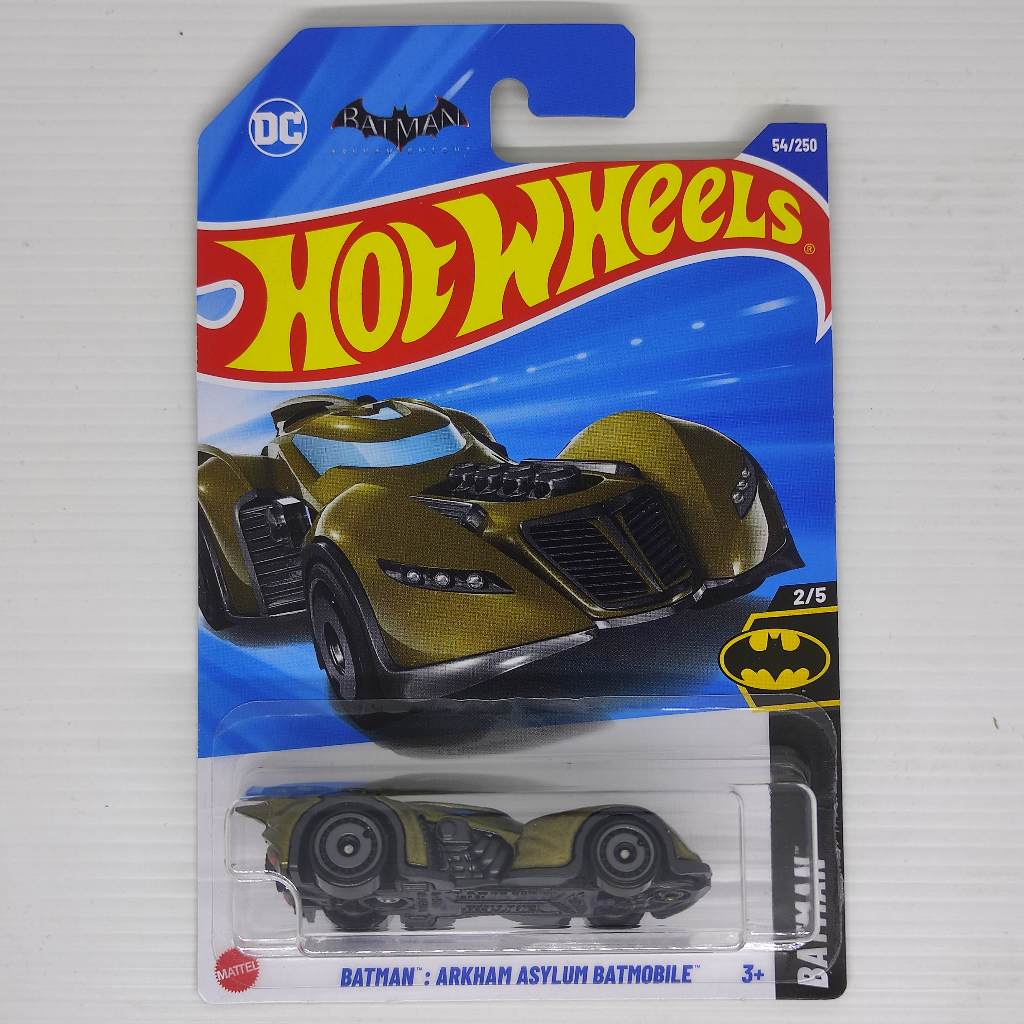 HOT WHEELS BATMAN: ARKHAM ASYLUM BATMOBILE