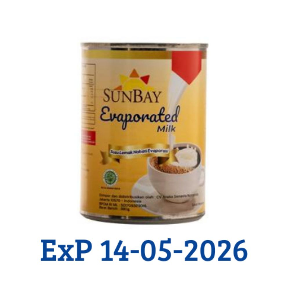 

SUNBAY EVAPORATED MILK 380g