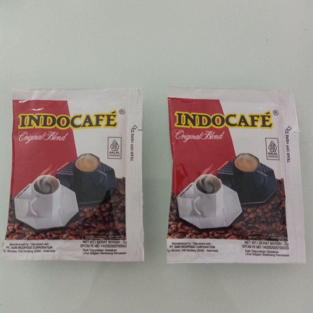

paling murah indocafe original blend isi 10 sachet