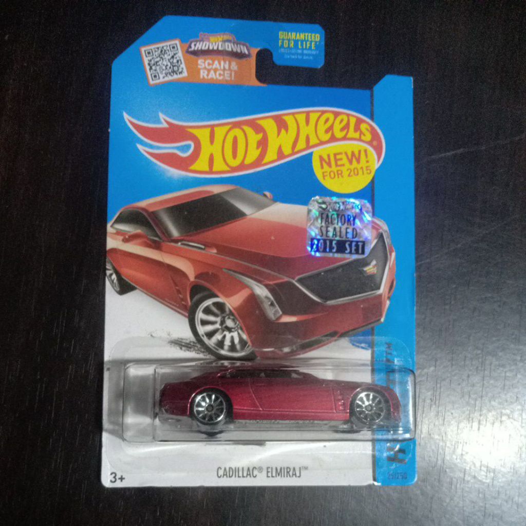hot wheels cadilac elmiraj red factory sealed
