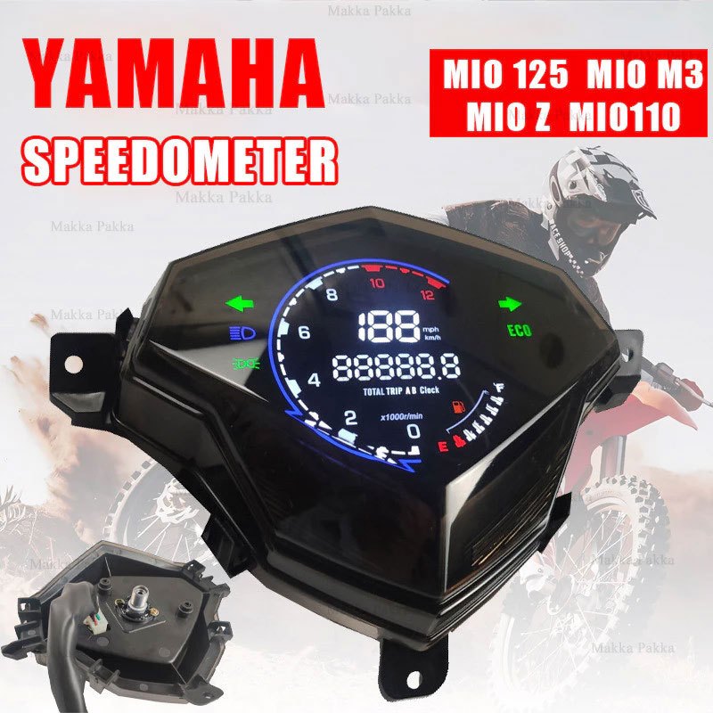 【Ready Stock】Speedometer Mio Digital Spidometer Mio M3 Mio Z PNP Speedometer Yamaha Odometer Digital