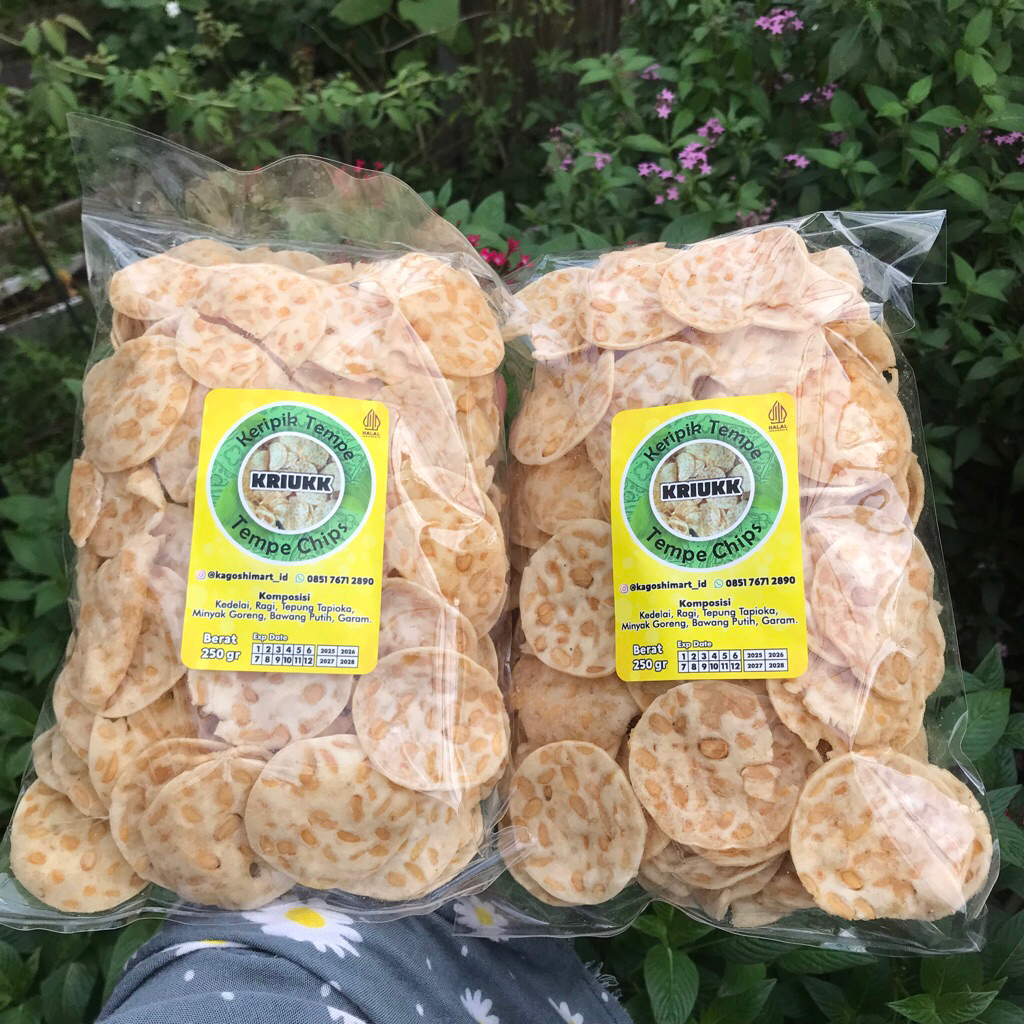 

Keripik Tempe KRIUKK 250 gram