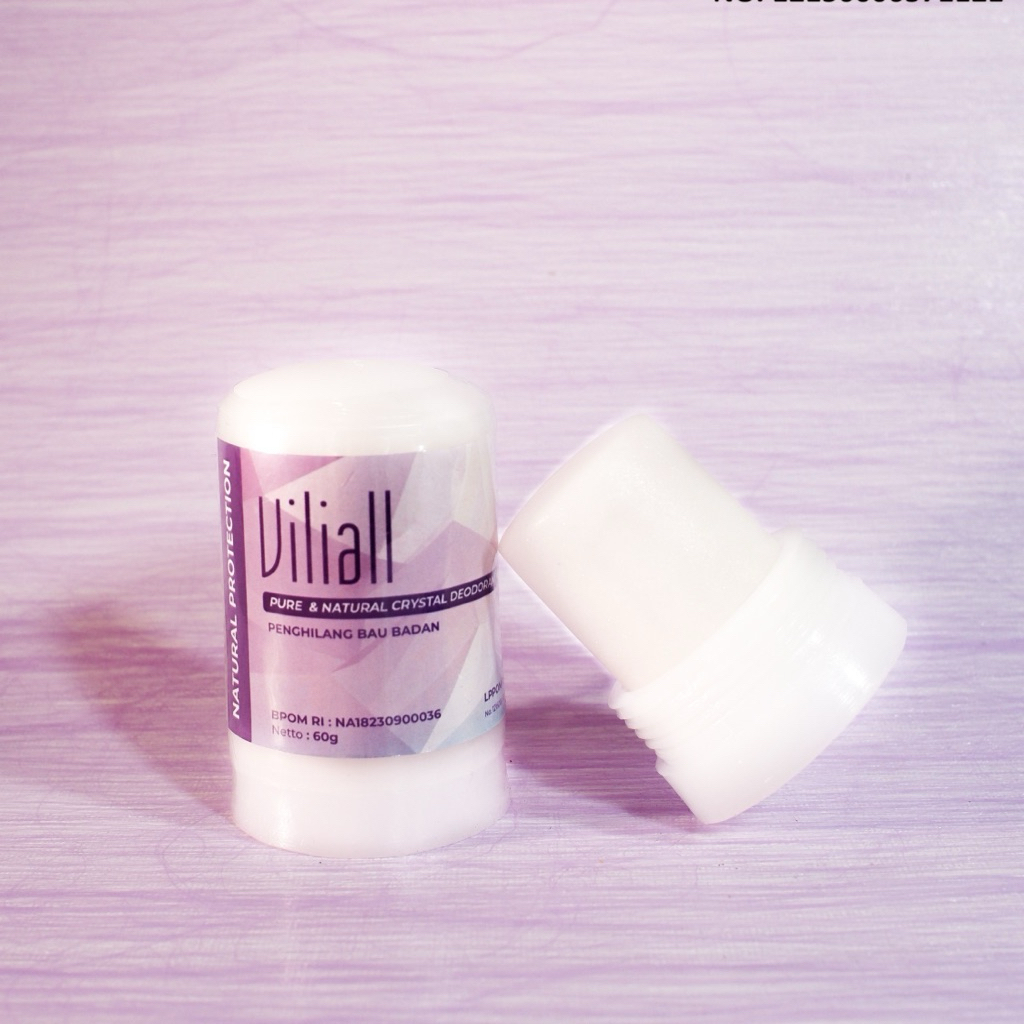 VILI Tawas deodorant alami anti bau  ROLL ON ***HALAL MUI***