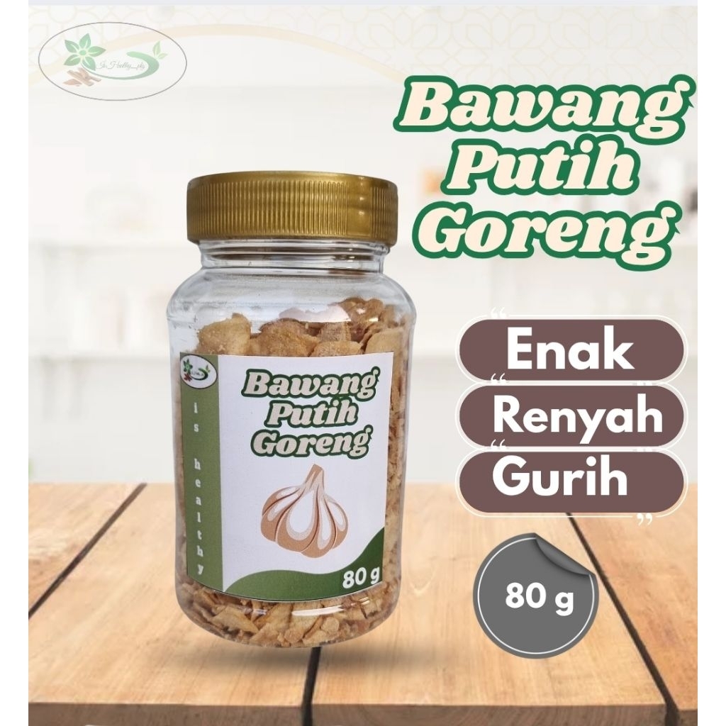 

Bawang Putih Goreng Premium 80 gram