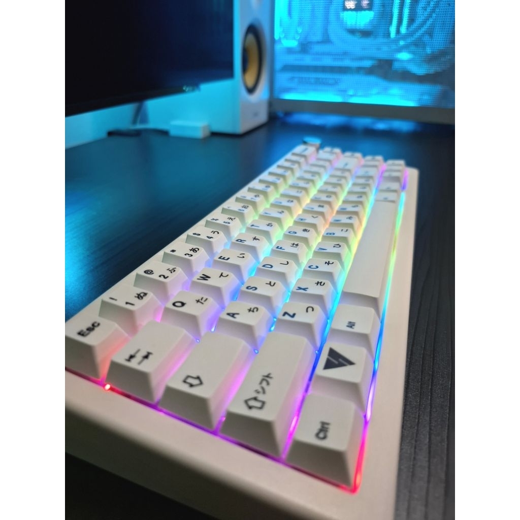 Vortex GT65 japan road sign signature wireless keyboard gasket mount